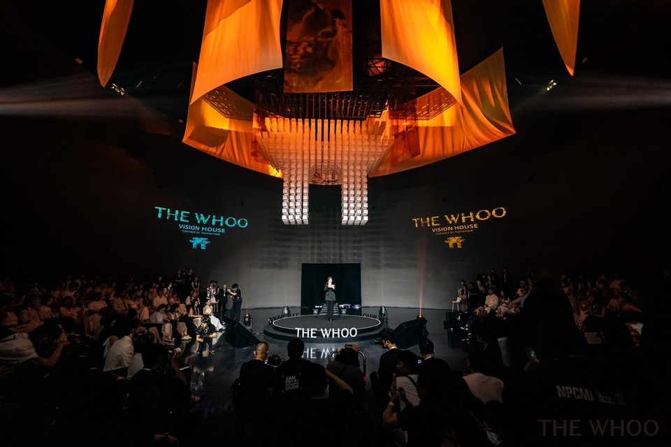 LG생활건강의 럭셔리 브랜드 더후는 27일 중국 상해에서 '더후 비전 하우스'를 열고 천기단 신제품을 글로벌 론칭했다. (사진=LG생활건강)