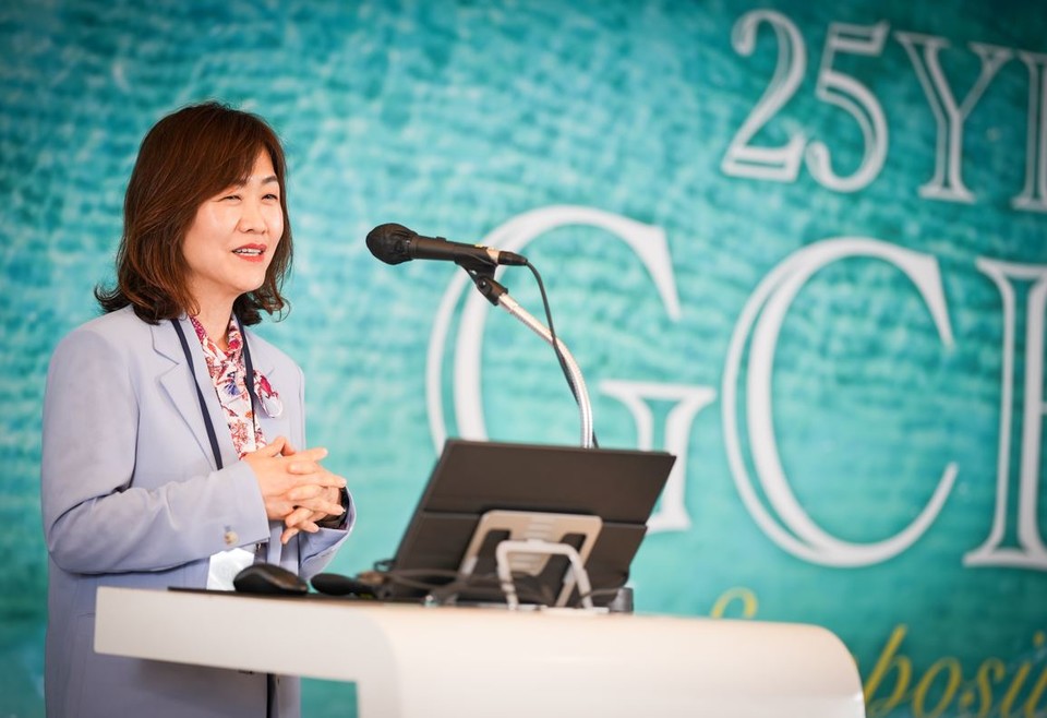 인사말 중인 남궁현 GC녹십자 국내영업부문장(사진=GC녹십자 제공) 