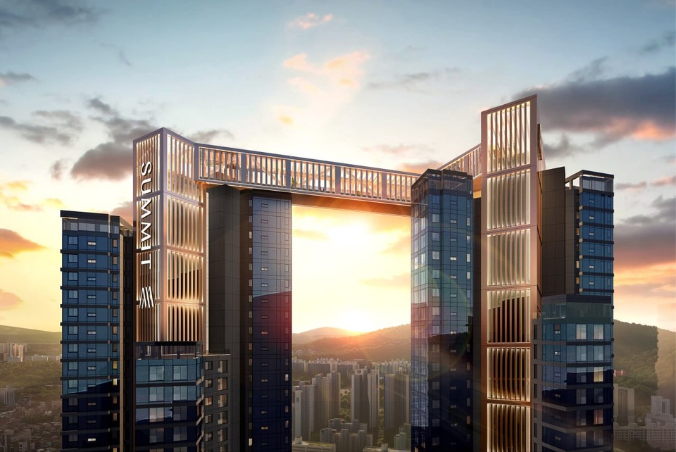 대우건설이 개포우성7차에 제안한 써밋 프라니티 ‘스카이 갤러리 120’. (사진=대우건설)