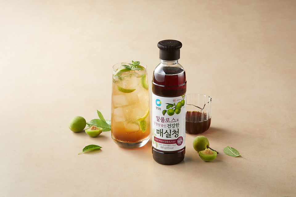 대상㈜ 청정원, 당 함량 대폭 줄여 건강한 ‘알룰로스 매실청’ 판매 채널 확대. (사진=대상㈜ 제공)