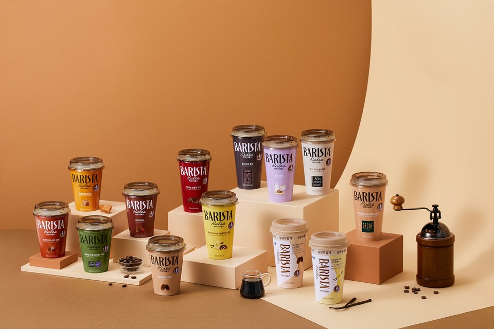 매일유업의 RTD(Ready-To-Drink) 커피 브랜드 ‘바리스타룰스’가 브랜드 론칭 이후 최대 규모의 리뉴얼을 단행했다. [사진=매일유업]