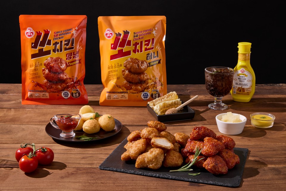 오뚜기 쏘치킨 2종(사진=오뚜기 제공) 