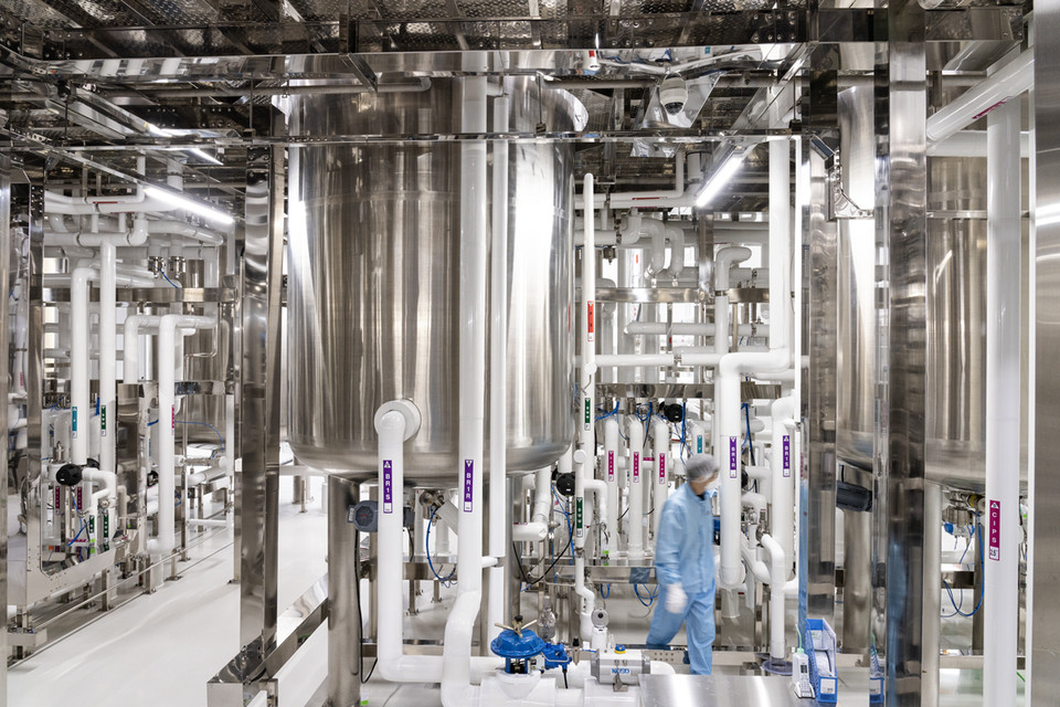 한미약품 평택 바이오플랜트 내부 시설 모습 (한미약품 제공)