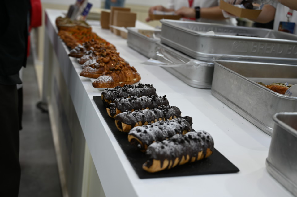 삼양사 서브큐의 '프레팡' 제품 시연 모습. (사진=신윤철 기자/위 사진은 니콘Z6II로 촬영 되었습니다.)