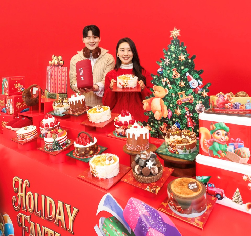 SPC 배스킨라빈스, 2025 크리스마스 캠페인 홀리데이 판타지 공개. (SPC 배스킨라빈스 제공)